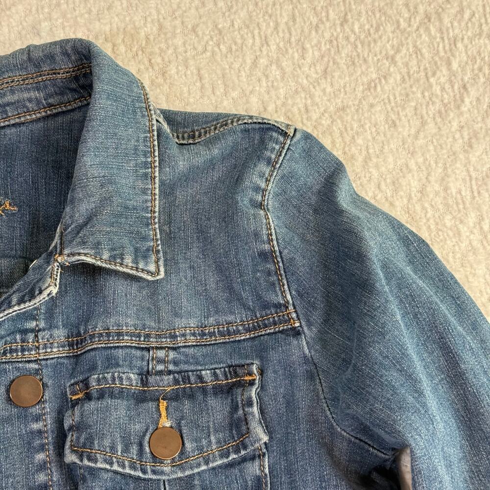 Kut from the Kloth womens Amelia denim jacket size med med wash - Picture 3 of 11